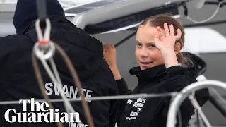 Greta Thunberg tells Trump to 'listen to the science' as she arrives in New York