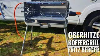 #495: Oberhitze Koffergrill von Fritz Berger - Neuauflage des legendären Cramer Grills