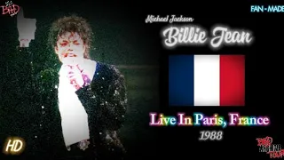 Michael Jackson - Live In Paris, France (1988) | Bad Tour | FANMADE - HD