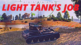 World of Tanks AMX 12 t - Tiny workhorse needs buffing. 1 kill, 2,5k damage assist. #worldoftanks