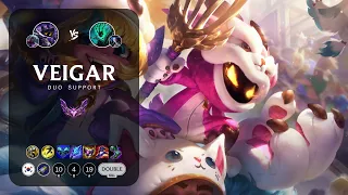 Veigar Support vs Thresh - KR Master Patch 13.7