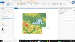 Dam Reservoir Area Analysis using ArcGIS Pro Model Builder.