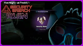 Cassie puts on a VANNY Mask - FNAF Security Breach Ruin DLC