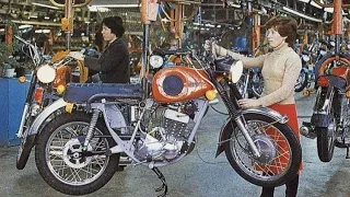 Motorcycle manufacturing in the Soviet Union: rare footage