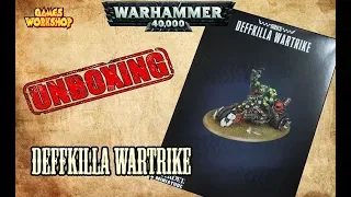 Warhammer 40k - Orks - Deffkilla Wartrike - Unboxing