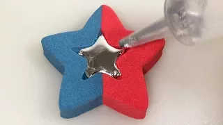 Most Satisfying Gallium Experiments with Kinetic Sand | Sand Tagious