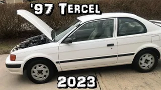 1997 Toyota Tercel CE - TOUR & DRIVE 2023- 5th & Final Generation