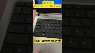 Screen Freeze | Laptop Screen Freeze or Stuck | Reset Graphics Driver