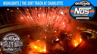 World of Outlaws NOS Energy Drink Sprint Cars | Dirt Track at Charlotte | Nov. 4, 2023 | HIGHLIGHTS