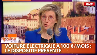 Voiture électrique à 100 euros / mois : "50% des Français peuvent y avoir accès"