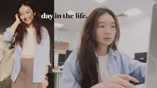 Day in the life of a startup intern (UI/UX Design, NFTs, Frontend Development) | NUS vlog