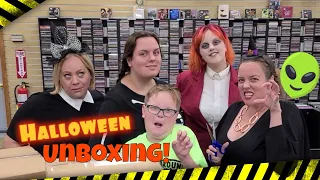 Halloween in the Mall & a Family Unboxing - New Vinyl Records