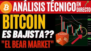 BITCOIN BAJANDO  ¿COMO IDENTIFICAR UN BEAR MARKET EN CRIPTOS?  6/5/21