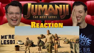 Jumanji The Next Level - Final Trailer Reaction / Review / Rating