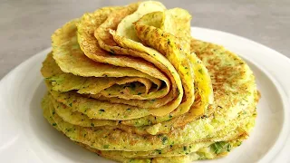 Just grate zucchini and potatoes! I eat them every day, never cooked so tasty