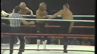 The Crusher & The Fabulous Ones vs The Road Warriors & Paul Ellering