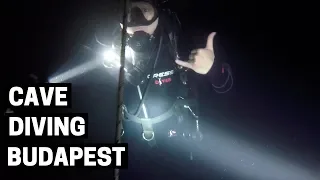 UNDERGROUND BUDAPEST CAVE DIVING | Molnar Janos Cave | Budapest Cave Tours