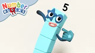 @Numberblocks  | Five Is In the Building | Learn to Count