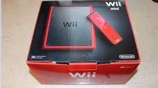 Nintendo Wii Mini Unboxing and Startup