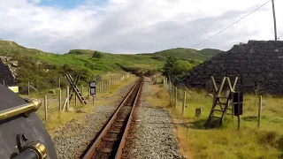 Ffestiniog Railway – Driver’s Eye View – Blaenau Ffestiniog to Porthmadog (Wales)