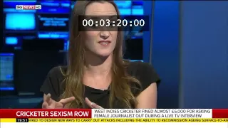 Sky News Kate Smurthwaite "Don't touch me please"
