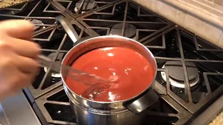 Melting Chocolate and Butter for Brownies