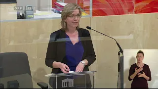 2020-05-29 082 Leonore Gewessler Grüne   Nationalratssitzung vom 29 05 2020 um 0830 Uhr – ORF TVthek