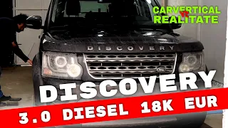 Land Rover Discovery second hand. Verificare auto pe elevator. Plus o SURPRIZA!