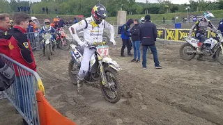 Professional MXGP motocross riders start practice 2019 || Learn from the pro's, + slow-mo