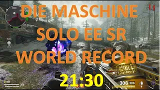 Die Maschine World Record Solo Easter Egg Speedrun 21:30