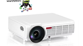 Unboxing dan Review Projector LED96 Android Wifi |