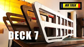 13.  STARSHIP ENTERPRISE EPIC MODEL BUILD. The mystery of Deck 7.