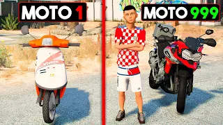 GTA V: MODS | EVOLUINDO MOTOS DE POBRE PARA SUPER MOTOS DE RICO🔥