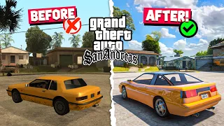 GTA San Andreas 2024 Best *ENB GRAPHICS * Mod😍For Low End PC | 2 GB Ram No Graphics Card!