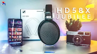 Sennheiser HD58X Jubilee Review - HEADPHONES ON FIRE!!!