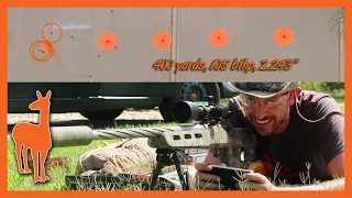 243 Winchester 400 Yard Accuracy - Savage Telekinesis Rifle