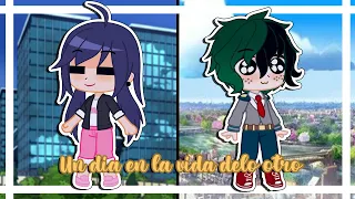 Un día en la vida del otro ll Izuku y Marinette ll BNHA x MLB ll parte 1 ll ღ•lisikawaii•ღ ll GC