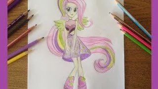 Рисую Флаттершай | Equestria Girls- Rainbow Rocks