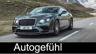 Bentley Continental Supersports  710 hp PS - Autogefühl