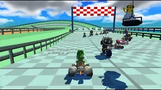 Mario Kart 8 - Unused Beta Course left in the Kiosk Demo