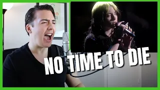 Vocal Coach Reacts to Billie Eilish Singing "No Time to Die" Live from the BRIT Awards