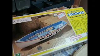 How to build Midwest Products Sea Bright Dory Lifeboat Kit