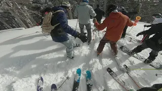 Mt Hood Meadows - Elk Bowl Rope Drop (2-14-23)