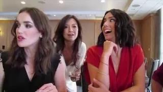 Elizabeth Henstridge & Chloe Bennet for Marvel's Agents of SHIELD at SDCC 2016