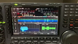 Icom IC-7800 APF Filter in action