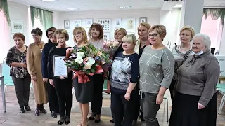 Директора детской библиотеки на Угличе Марину Значкову поздравили с юбилеем