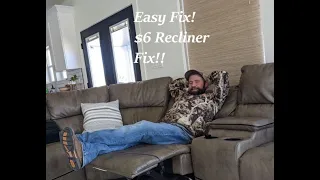 Fix your recliner for around $6! Cable replacement.