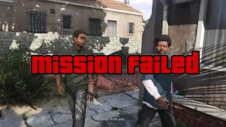 GTA 5 ways to fail mission #2 Franklin and lamar