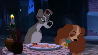 Lady And The Tramp - Bella Notte famous spaghetti scene