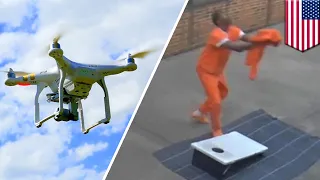 Drone drops off flower, cell phone to Ohio jail inmates - TomoNews